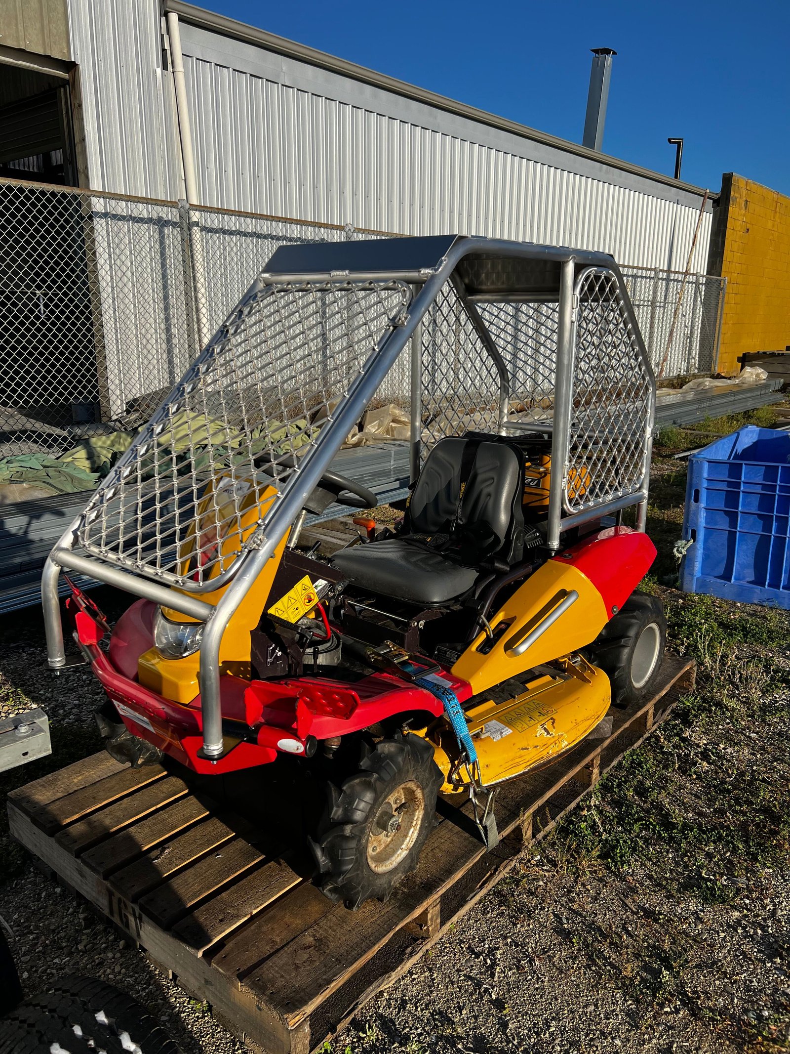 Custom aluminium fabrication detail