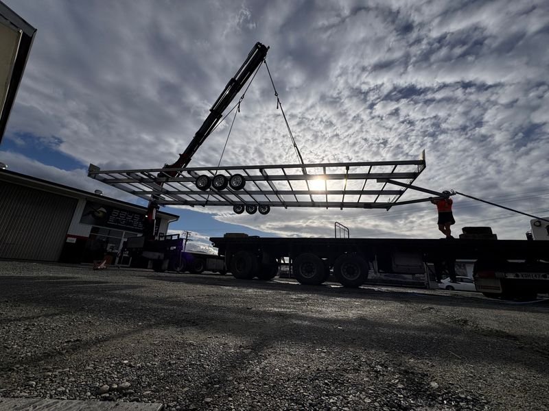 Bays Engineering trailer fabrication project